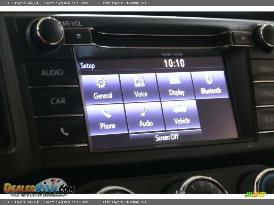 2017 Toyota RAV4 LE Galactic Aqua Mica / Black Photo #16