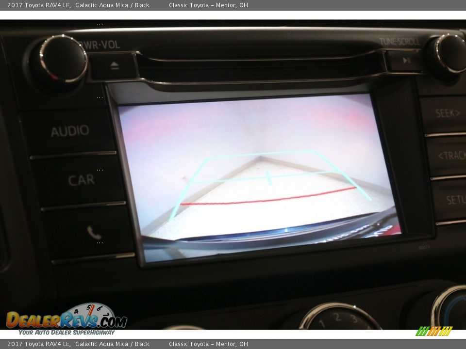 2017 Toyota RAV4 LE Galactic Aqua Mica / Black Photo #17