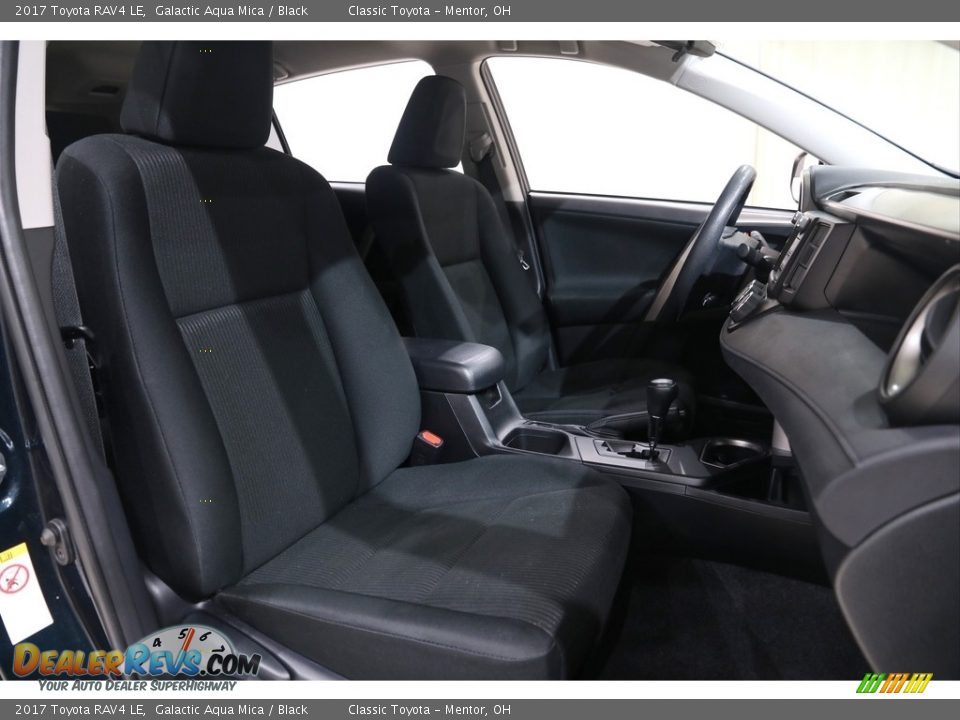 2017 Toyota RAV4 LE Galactic Aqua Mica / Black Photo #19