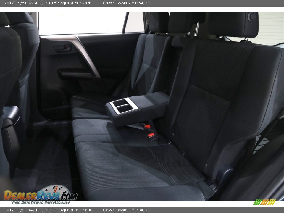2017 Toyota RAV4 LE Galactic Aqua Mica / Black Photo #22