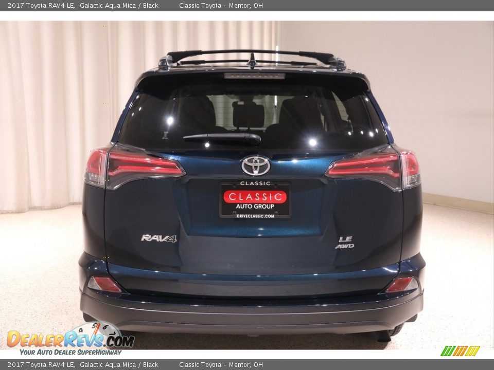 2017 Toyota RAV4 LE Galactic Aqua Mica / Black Photo #23