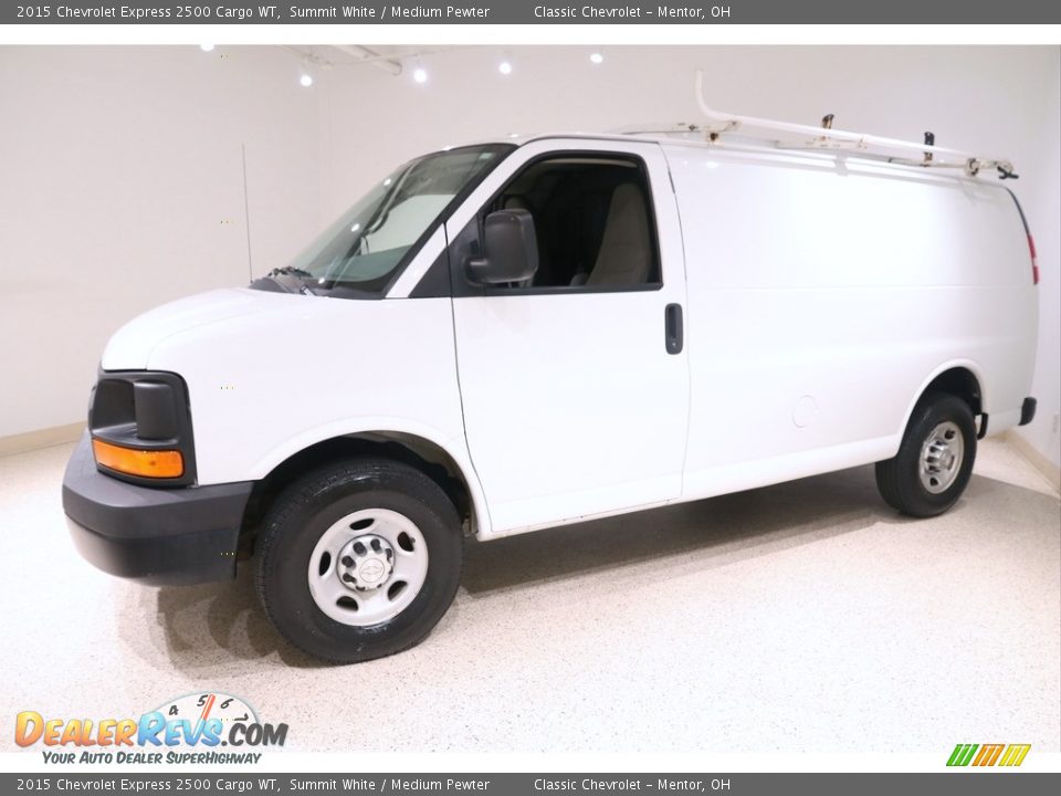 Summit White 2015 Chevrolet Express 2500 Cargo WT Photo #3