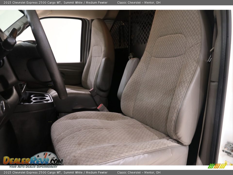 Front Seat of 2015 Chevrolet Express 2500 Cargo WT Photo #5