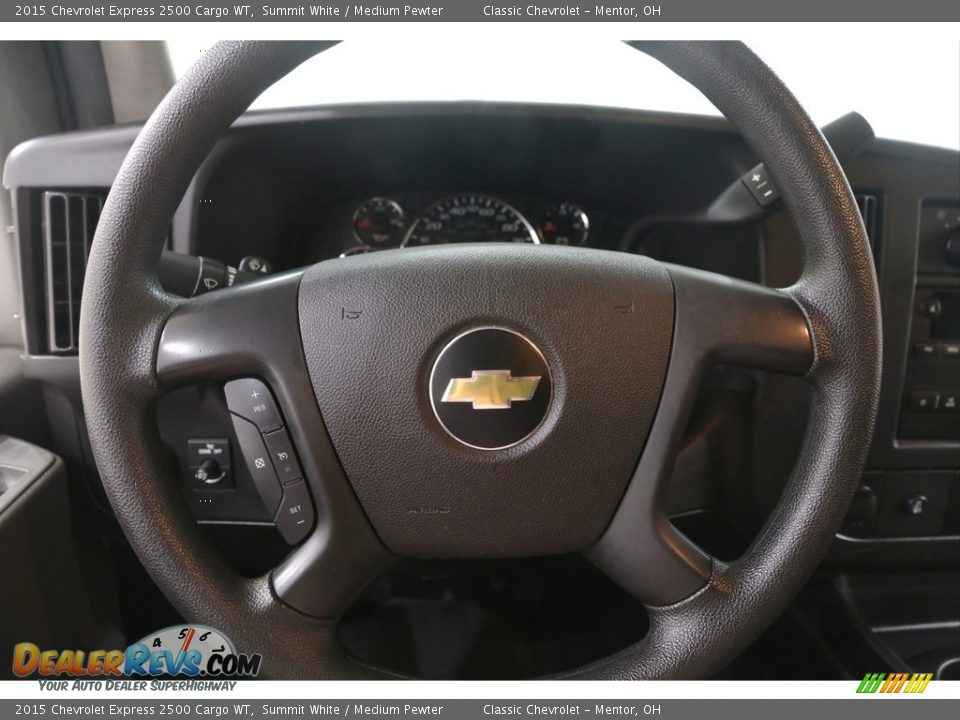 2015 Chevrolet Express 2500 Cargo WT Steering Wheel Photo #6
