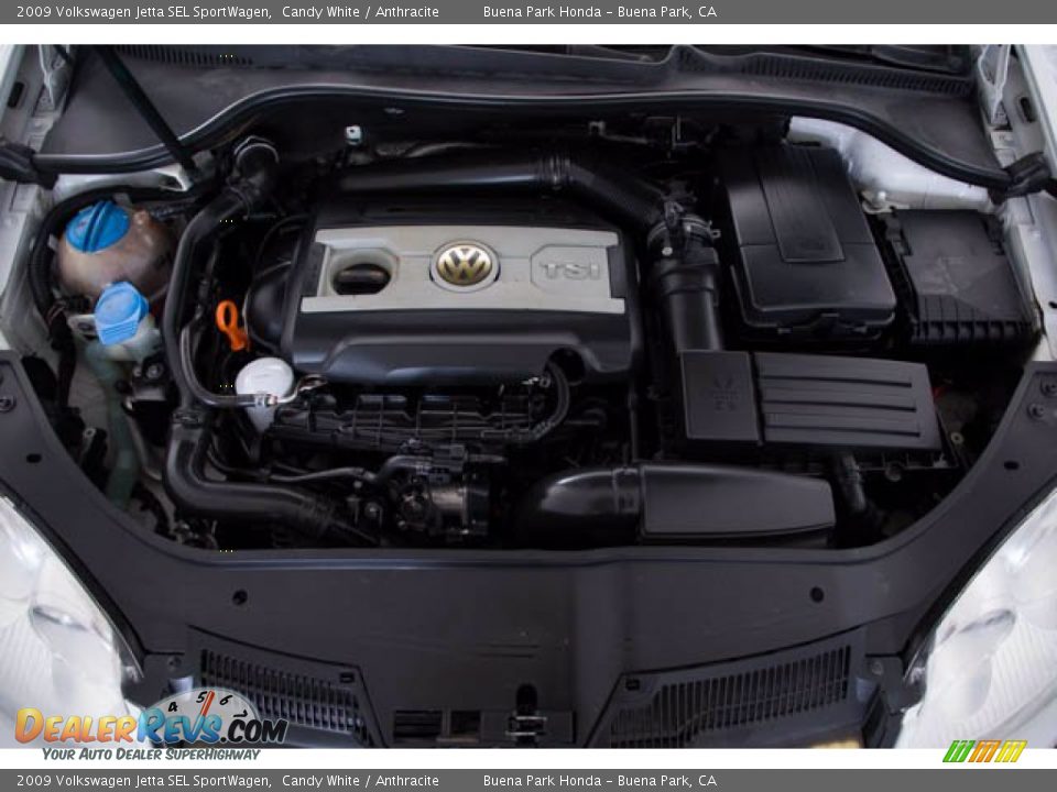 2009 Volkswagen Jetta SEL SportWagen 2.0 Liter FSI Turbocharged DOHC 16-Valve 4 Cylinder Engine Photo #30