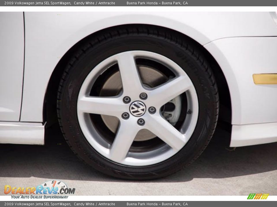 2009 Volkswagen Jetta SEL SportWagen Wheel Photo #32
