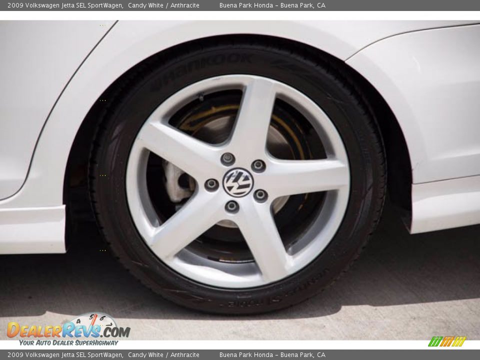 2009 Volkswagen Jetta SEL SportWagen Wheel Photo #33