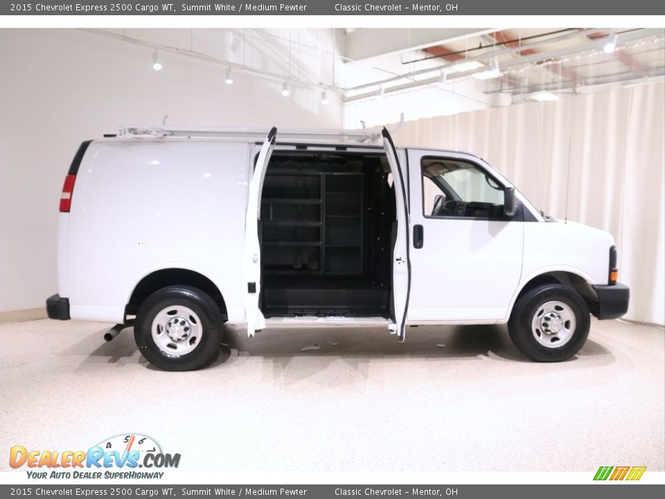 2015 Chevrolet Express 2500 Cargo WT Summit White / Medium Pewter Photo #14