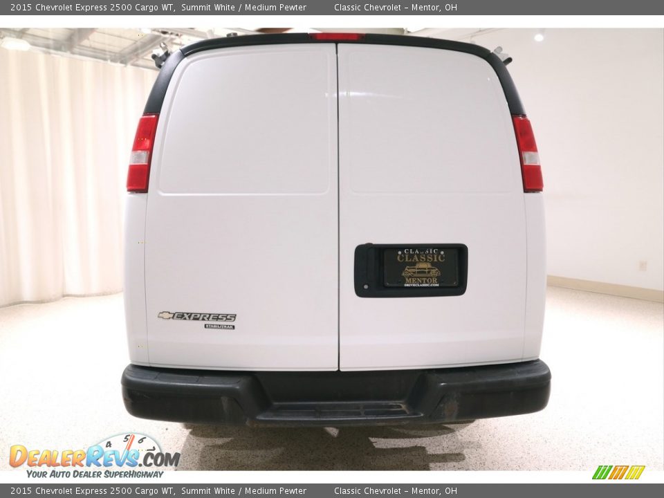 2015 Chevrolet Express 2500 Cargo WT Summit White / Medium Pewter Photo #17