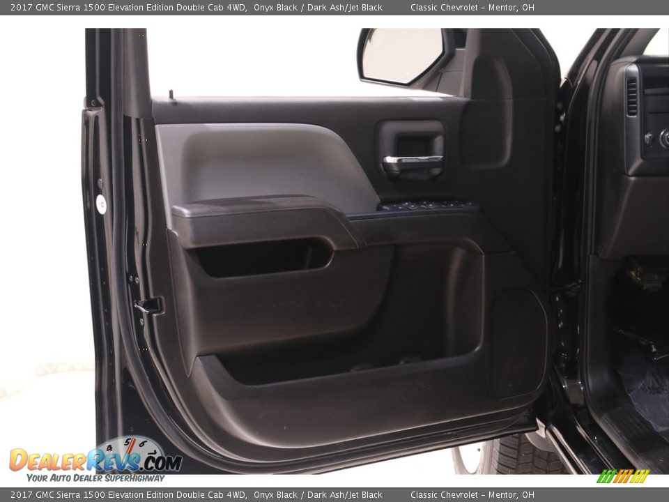 2017 GMC Sierra 1500 Elevation Edition Double Cab 4WD Onyx Black / Dark Ash/Jet Black Photo #4