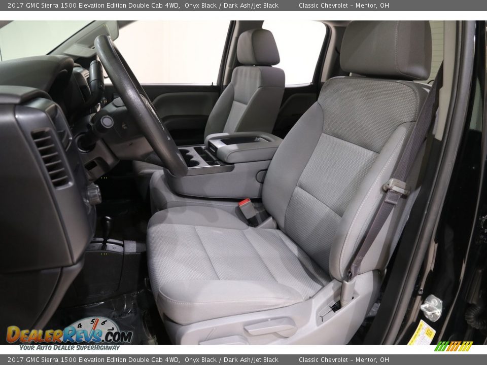 2017 GMC Sierra 1500 Elevation Edition Double Cab 4WD Onyx Black / Dark Ash/Jet Black Photo #5