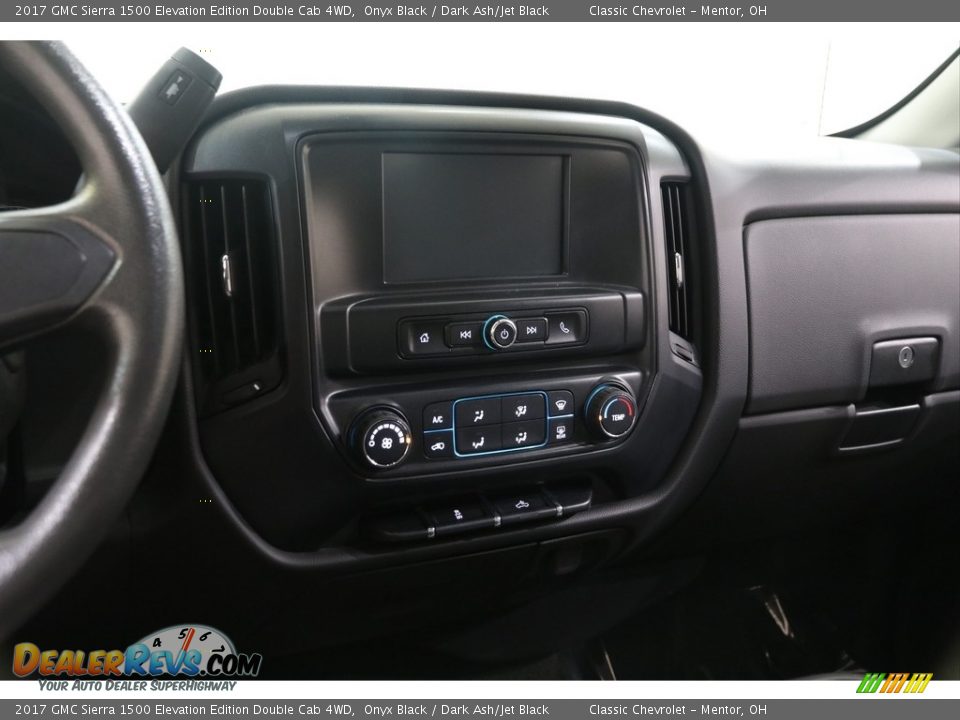 2017 GMC Sierra 1500 Elevation Edition Double Cab 4WD Onyx Black / Dark Ash/Jet Black Photo #9