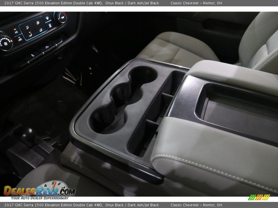 2017 GMC Sierra 1500 Elevation Edition Double Cab 4WD Onyx Black / Dark Ash/Jet Black Photo #13