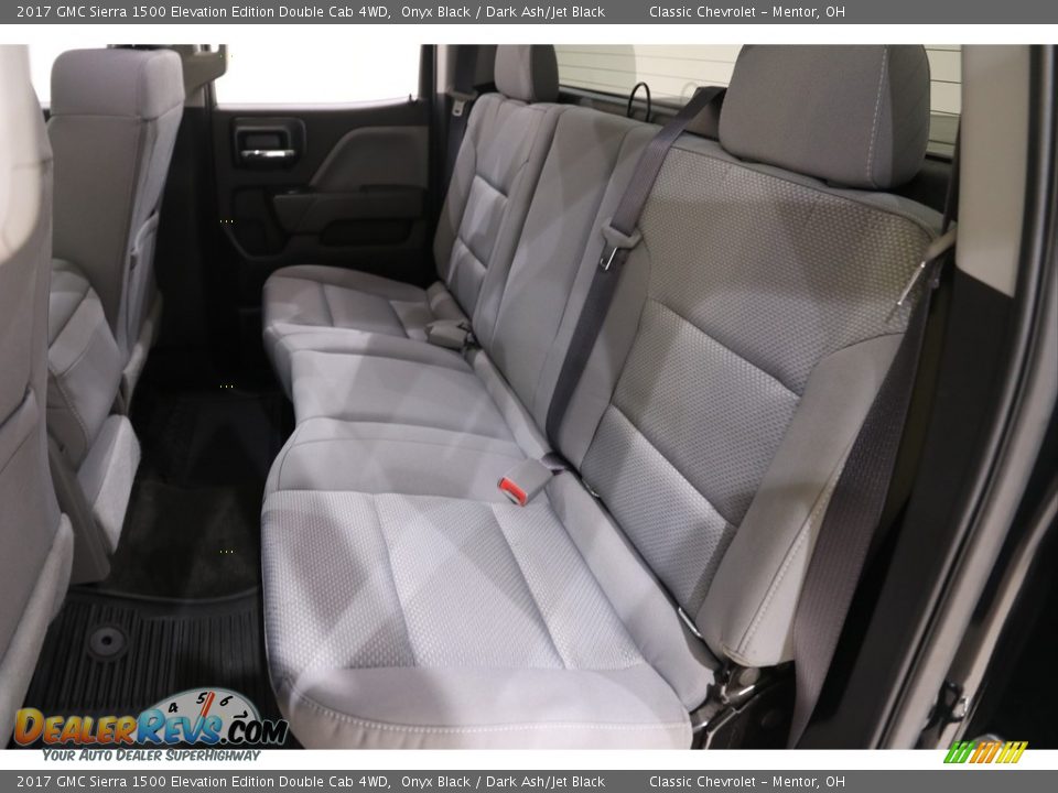 2017 GMC Sierra 1500 Elevation Edition Double Cab 4WD Onyx Black / Dark Ash/Jet Black Photo #16