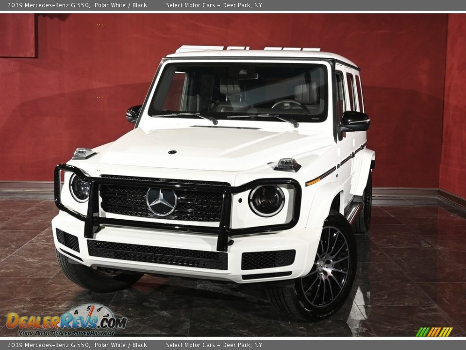 2019 Mercedes-Benz G 550 Polar White / Black Photo #1