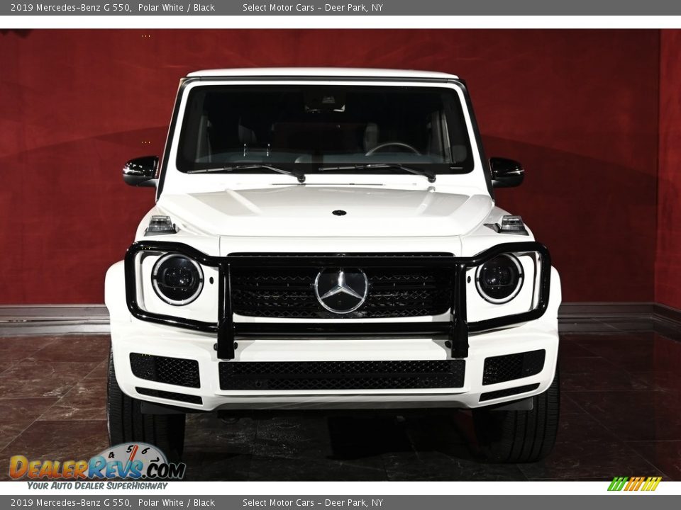 2019 Mercedes-Benz G 550 Polar White / Black Photo #2