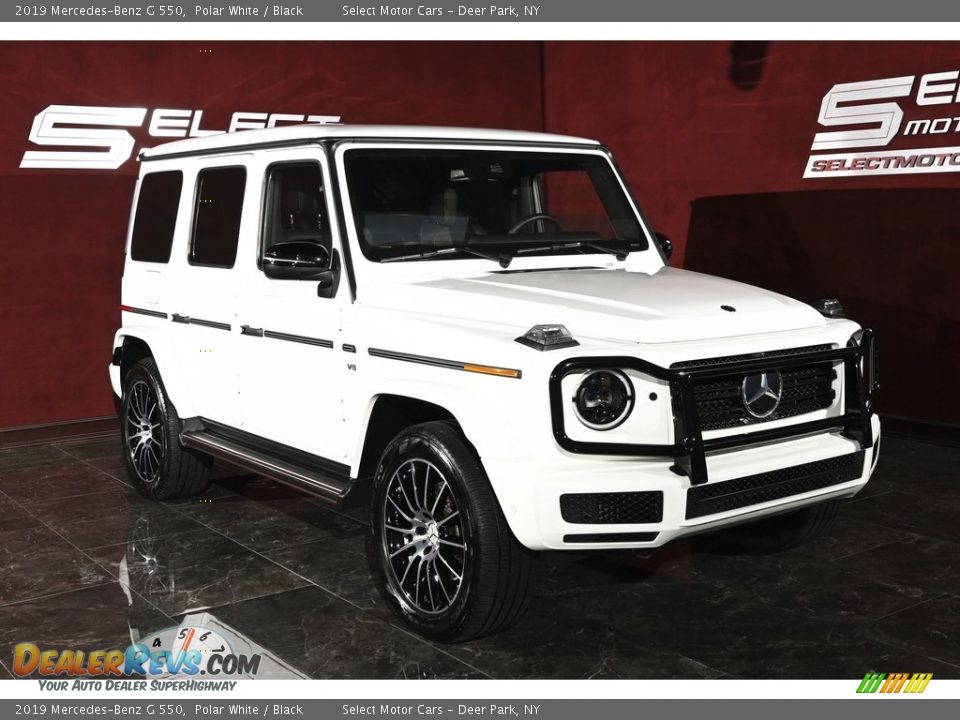 2019 Mercedes-Benz G 550 Polar White / Black Photo #3