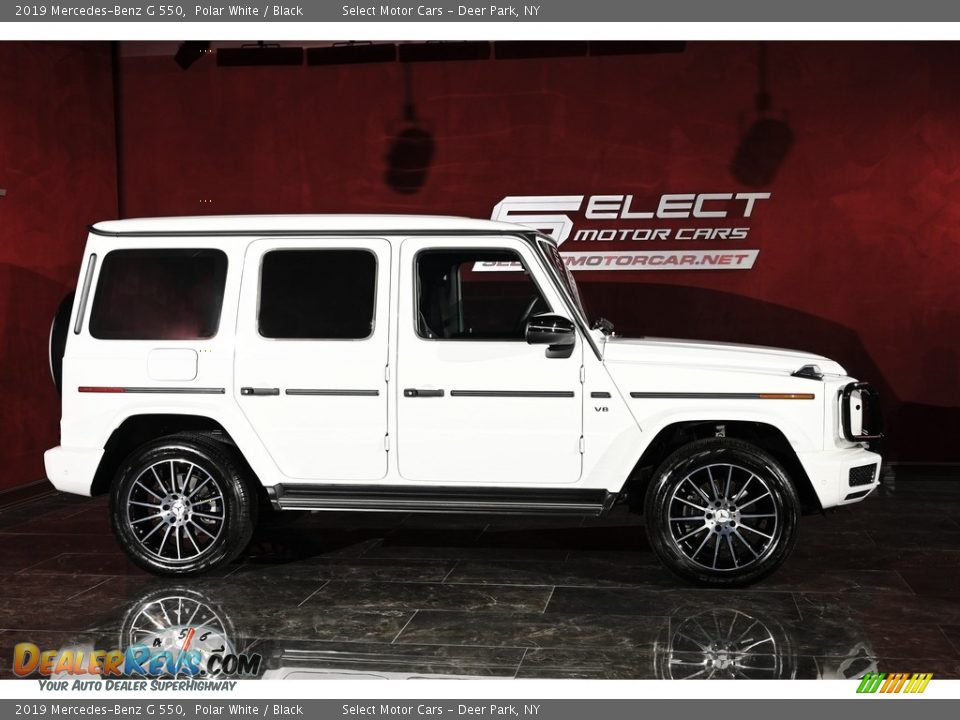 2019 Mercedes-Benz G 550 Polar White / Black Photo #4