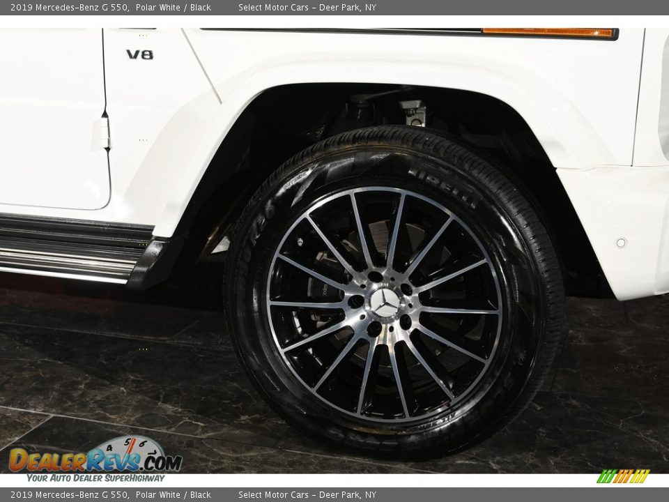 2019 Mercedes-Benz G 550 Polar White / Black Photo #9