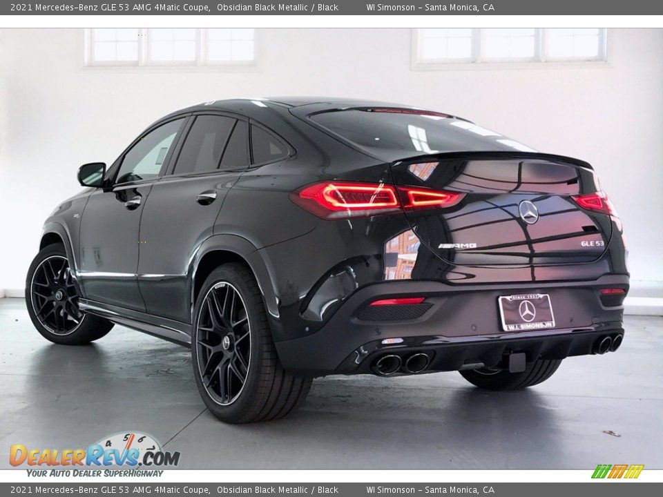 2021 Mercedes-Benz GLE 53 AMG 4Matic Coupe Obsidian Black Metallic / Black Photo #2