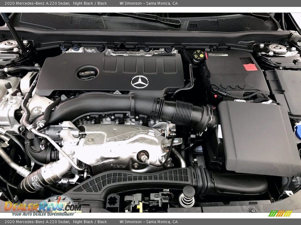 2020 Mercedes-Benz A 220 Sedan Night Black / Black Photo #8