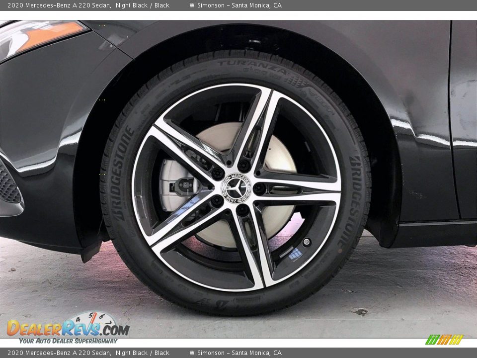2020 Mercedes-Benz A 220 Sedan Night Black / Black Photo #9