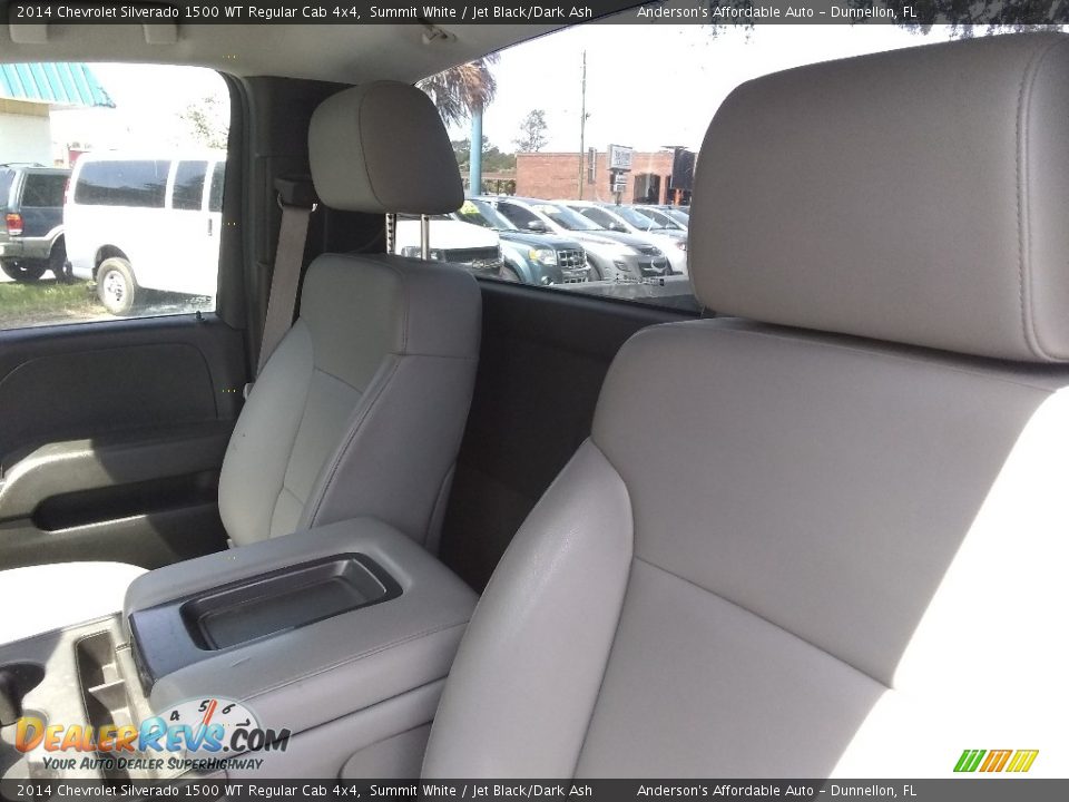 2014 Chevrolet Silverado 1500 WT Regular Cab 4x4 Summit White / Jet Black/Dark Ash Photo #11