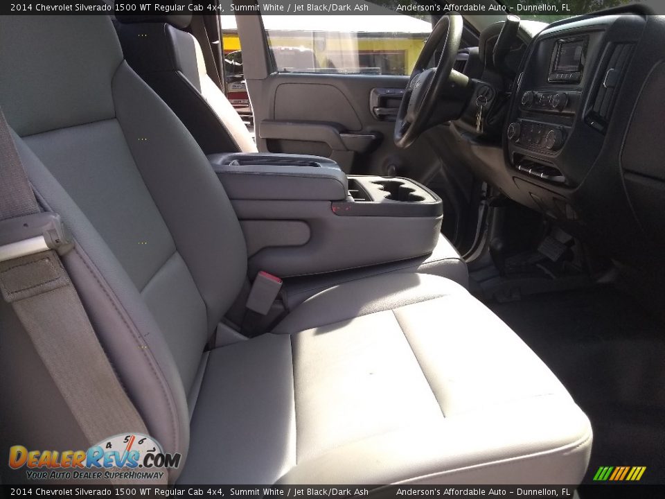 2014 Chevrolet Silverado 1500 WT Regular Cab 4x4 Summit White / Jet Black/Dark Ash Photo #15