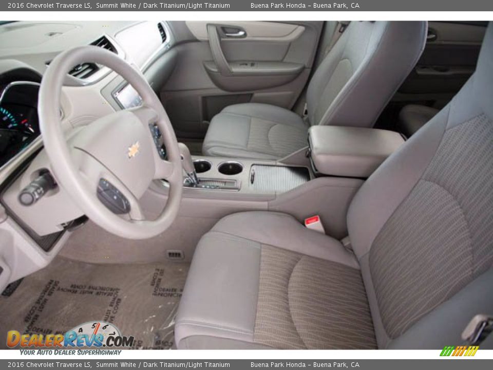 Front Seat of 2016 Chevrolet Traverse LS Photo #3