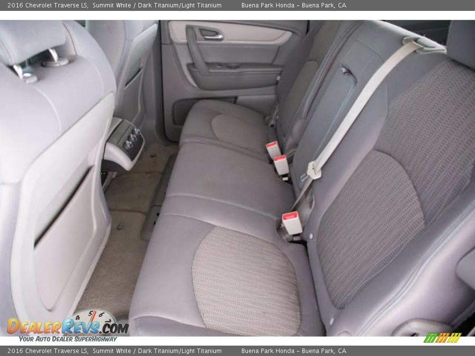 Rear Seat of 2016 Chevrolet Traverse LS Photo #4