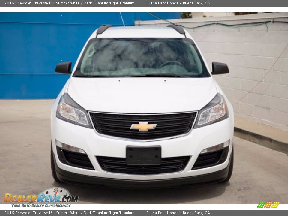 2016 Chevrolet Traverse LS Summit White / Dark Titanium/Light Titanium Photo #7