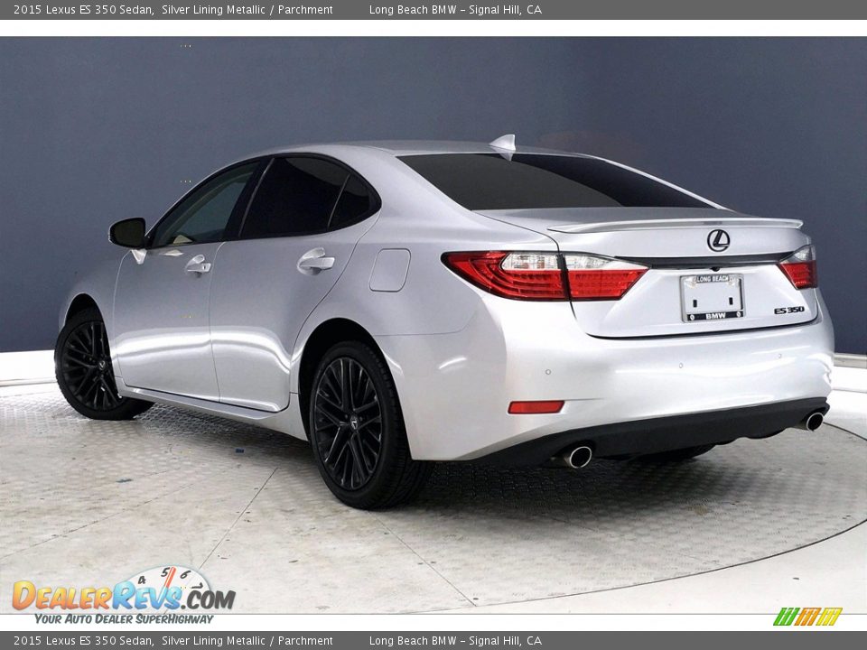 Silver Lining Metallic 2015 Lexus ES 350 Sedan Photo #10