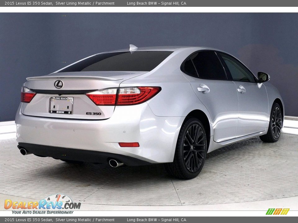 Silver Lining Metallic 2015 Lexus ES 350 Sedan Photo #13