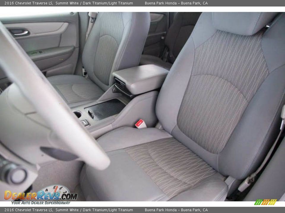 2016 Chevrolet Traverse LS Summit White / Dark Titanium/Light Titanium Photo #13