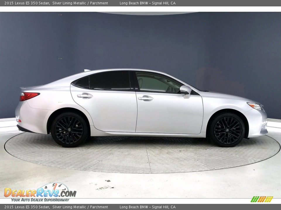 Silver Lining Metallic 2015 Lexus ES 350 Sedan Photo #14