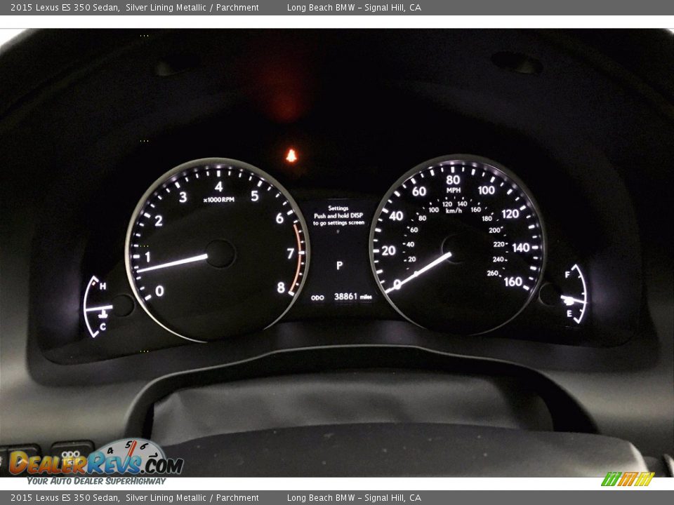 2015 Lexus ES 350 Sedan Gauges Photo #20