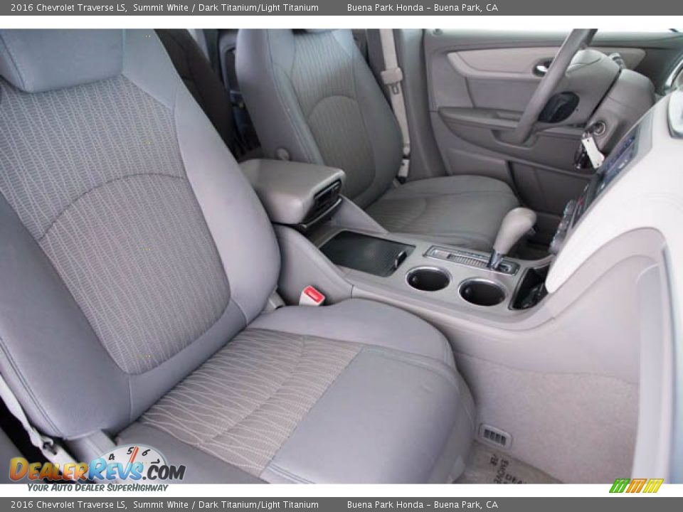 2016 Chevrolet Traverse LS Summit White / Dark Titanium/Light Titanium Photo #22