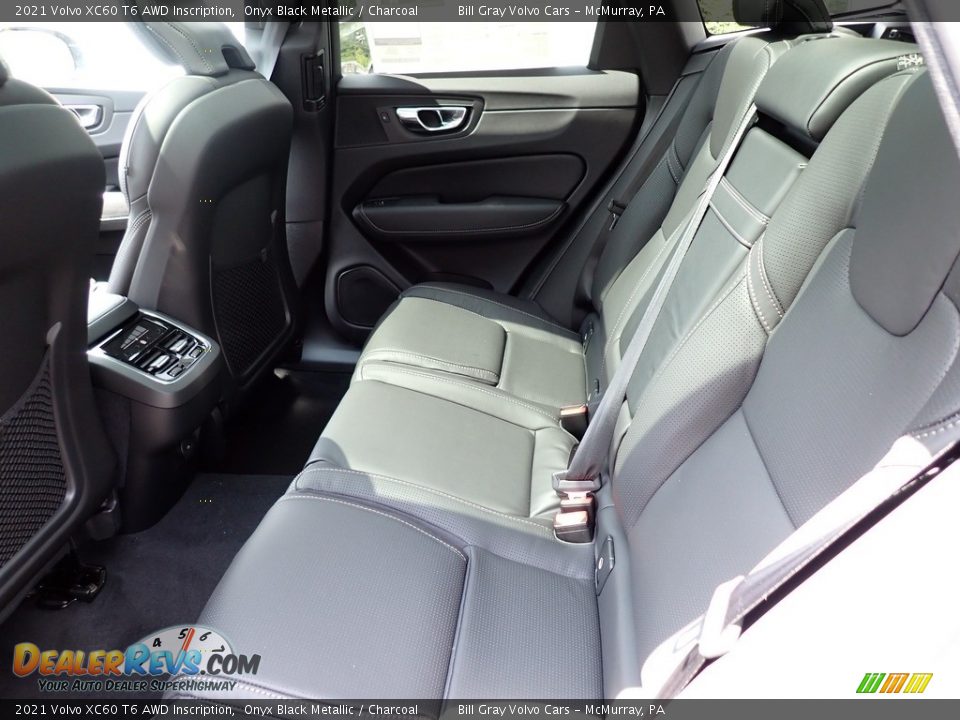Rear Seat of 2021 Volvo XC60 T6 AWD Inscription Photo #8