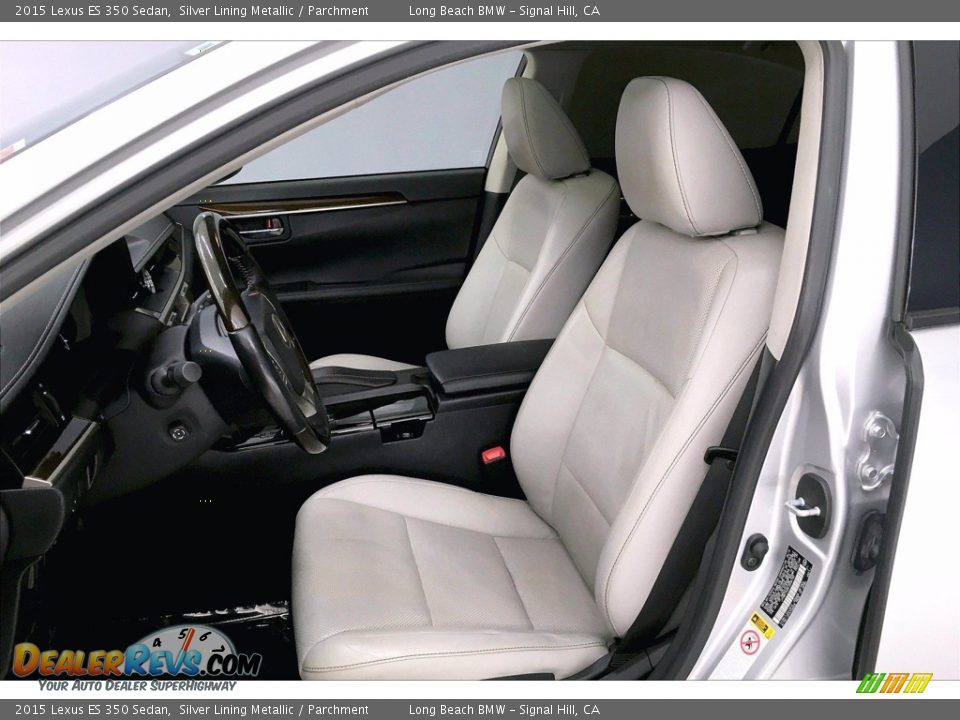 Front Seat of 2015 Lexus ES 350 Sedan Photo #28