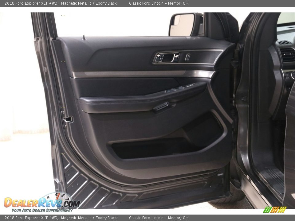 2018 Ford Explorer XLT 4WD Magnetic Metallic / Ebony Black Photo #5