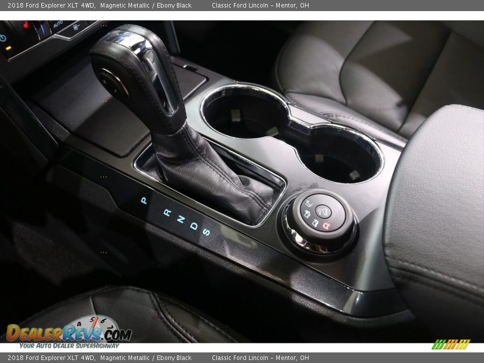 2018 Ford Explorer XLT 4WD Magnetic Metallic / Ebony Black Photo #17