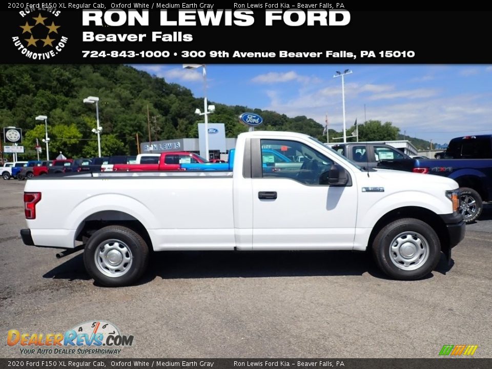 2020 Ford F150 XL Regular Cab Oxford White / Medium Earth Gray Photo #1