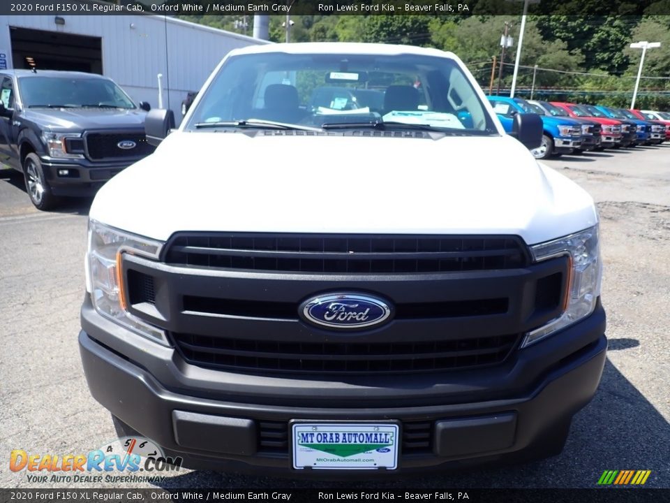 2020 Ford F150 XL Regular Cab Oxford White / Medium Earth Gray Photo #4