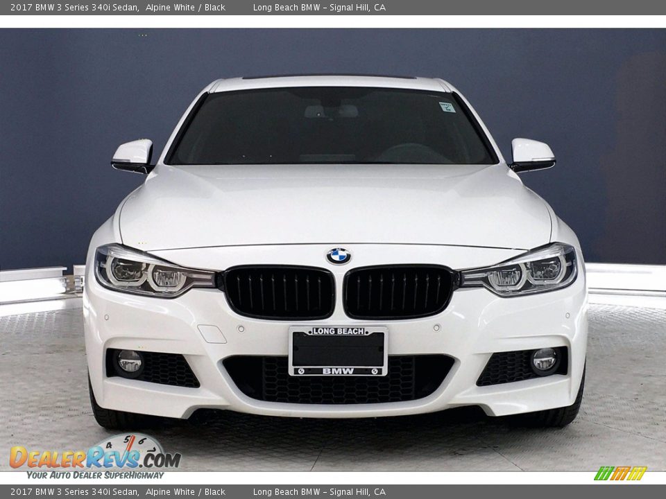 2017 BMW 3 Series 340i Sedan Alpine White / Black Photo #2