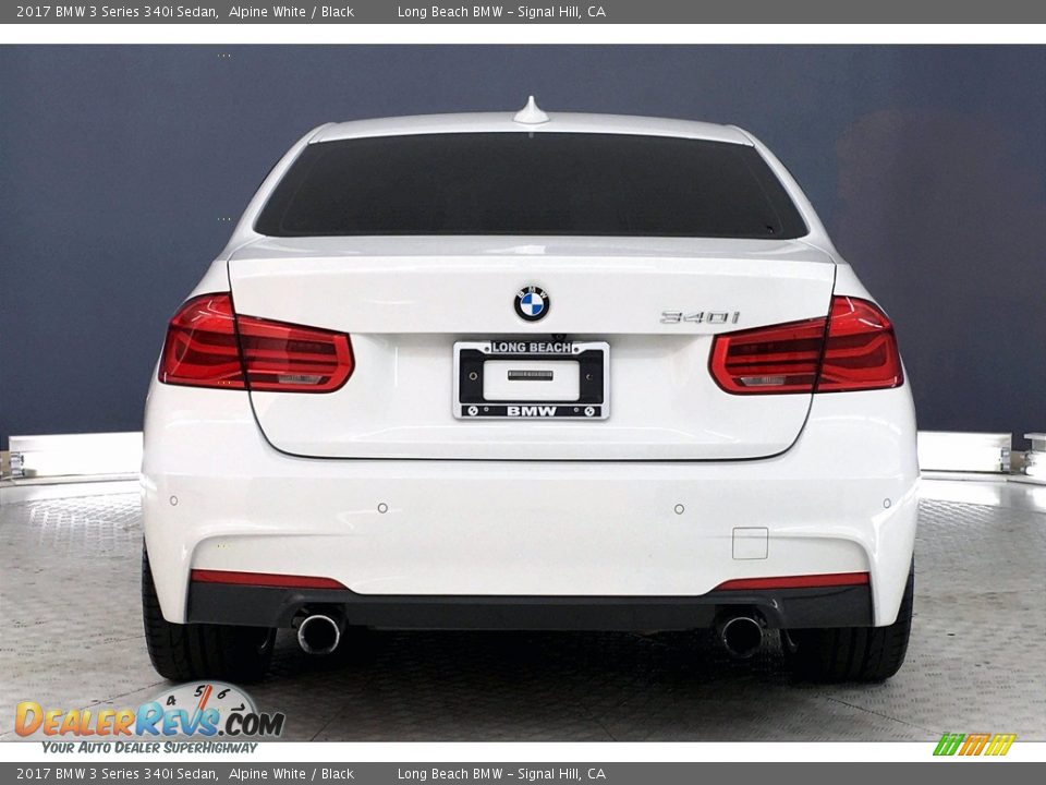 2017 BMW 3 Series 340i Sedan Alpine White / Black Photo #3