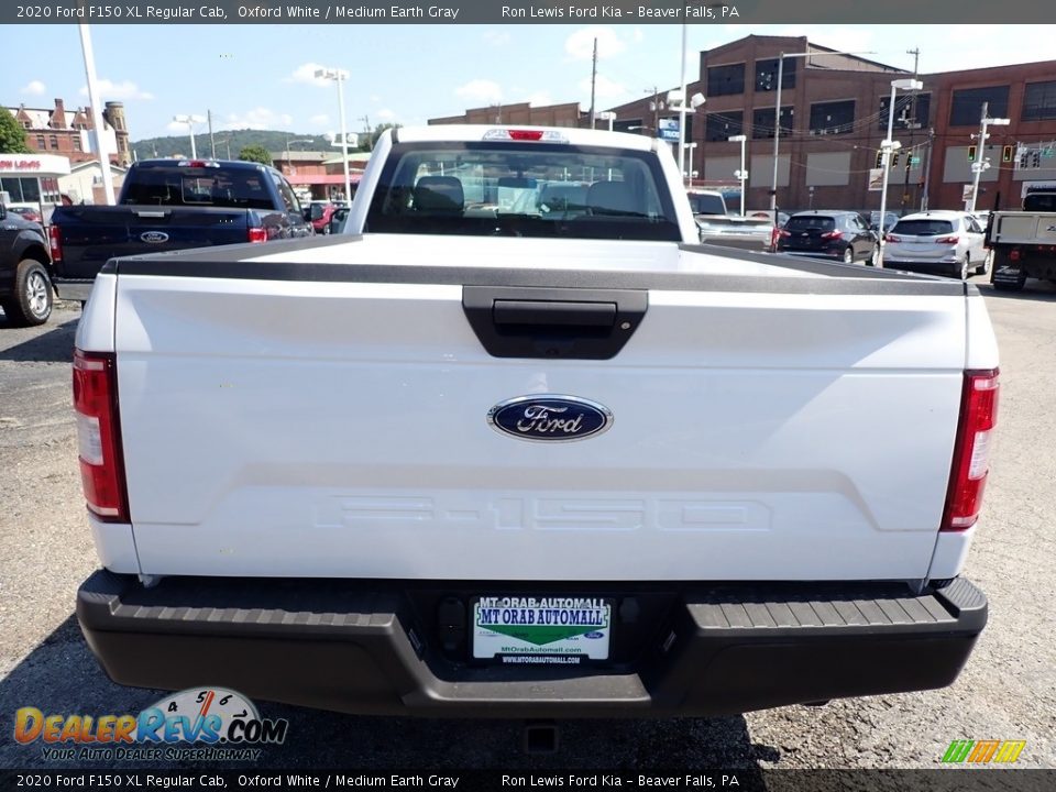 2020 Ford F150 XL Regular Cab Oxford White / Medium Earth Gray Photo #8
