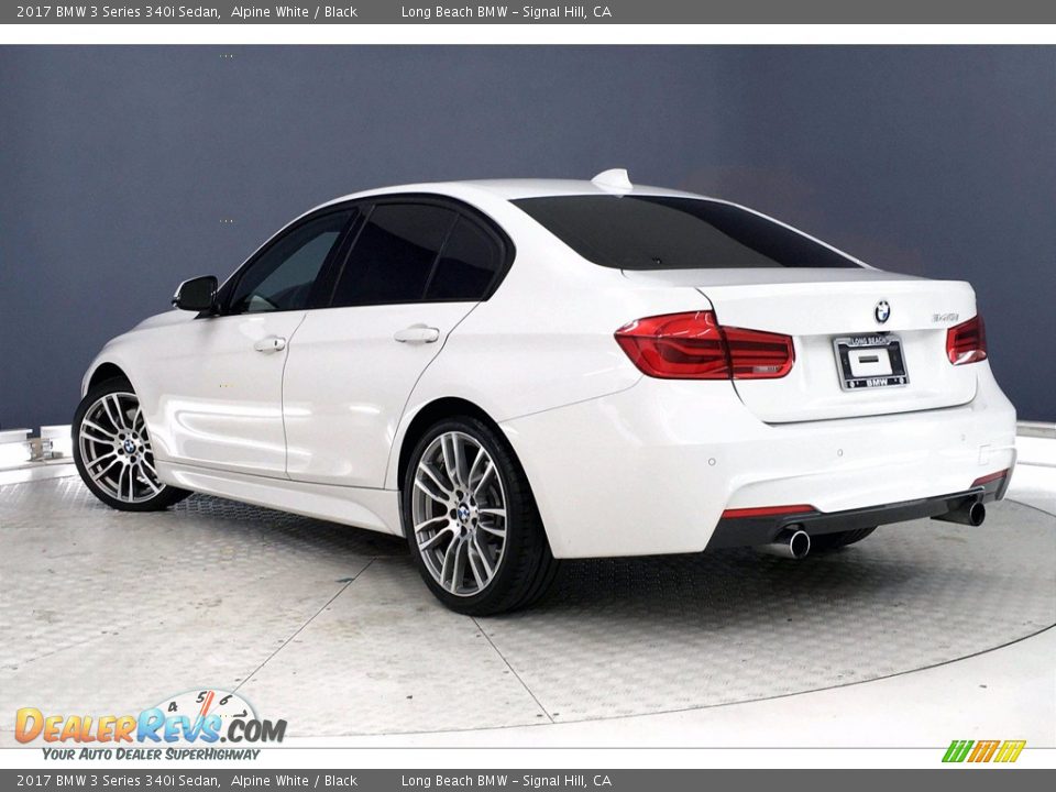 2017 BMW 3 Series 340i Sedan Alpine White / Black Photo #10