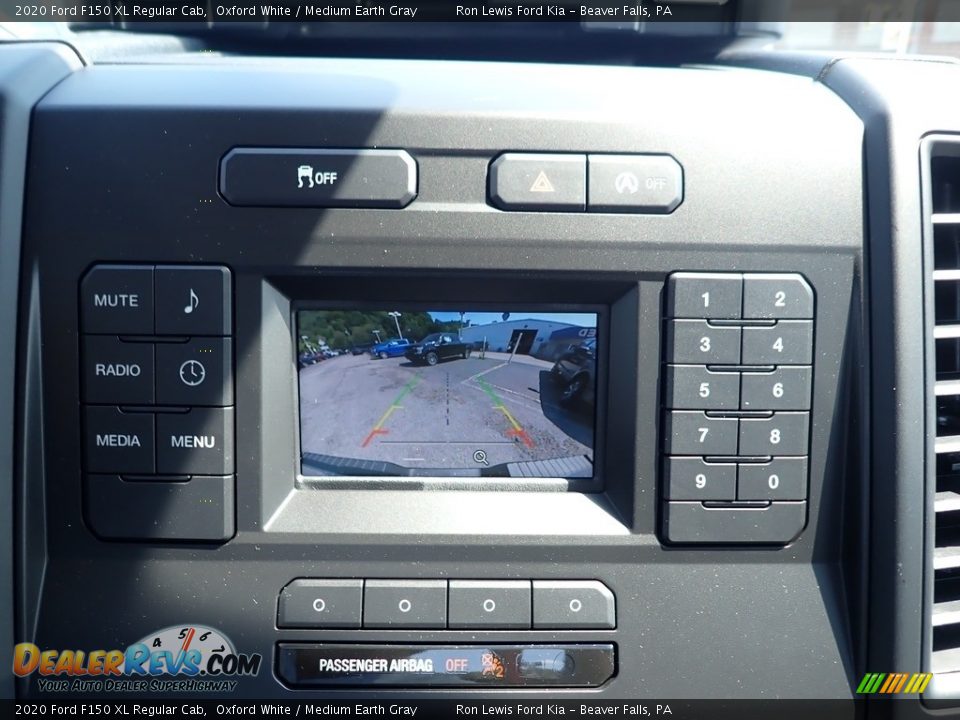 2020 Ford F150 XL Regular Cab Oxford White / Medium Earth Gray Photo #19