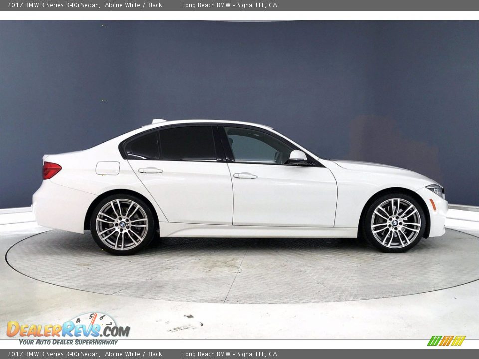 2017 BMW 3 Series 340i Sedan Alpine White / Black Photo #14