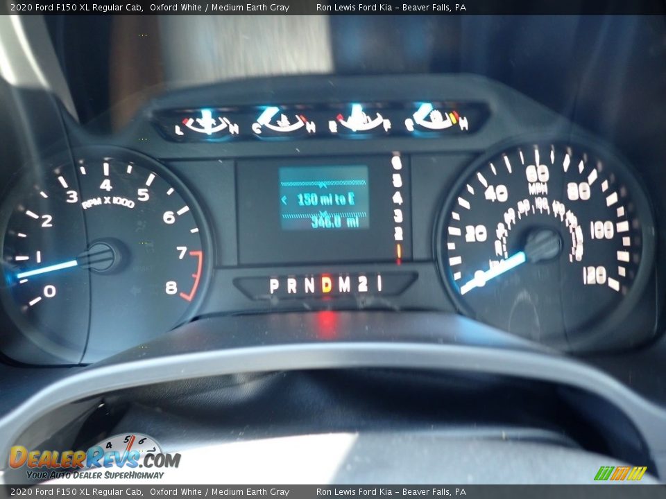 2020 Ford F150 XL Regular Cab Oxford White / Medium Earth Gray Photo #20